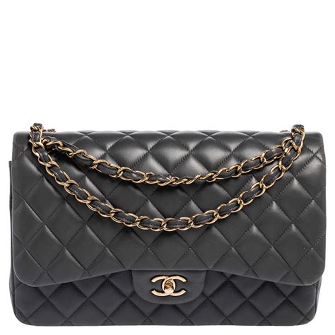 light gray chanel bag|classic quilted Chanel bag.